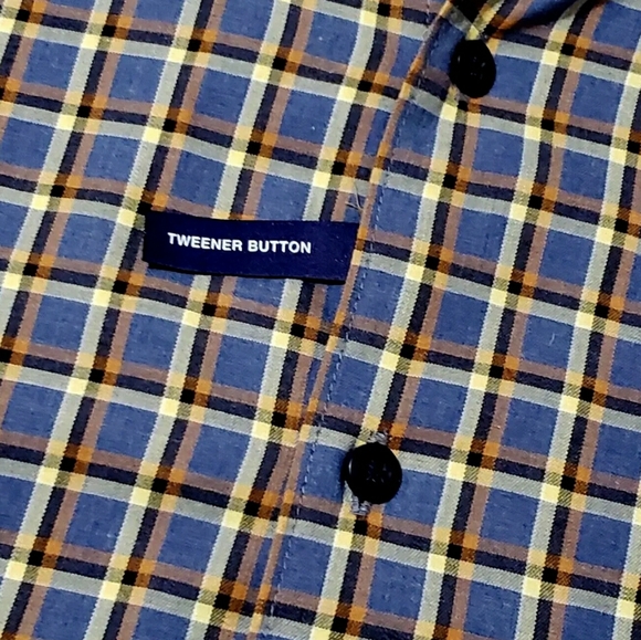 Johnnie-O Mens 2XL Multicolor Check Plaid Long Sleeve Button Shirt $135 - Picture 6 of 7